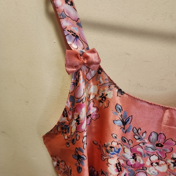 Sante Classics Pink Satin Vintage Slip dress size 2X - Picture 5 of 8